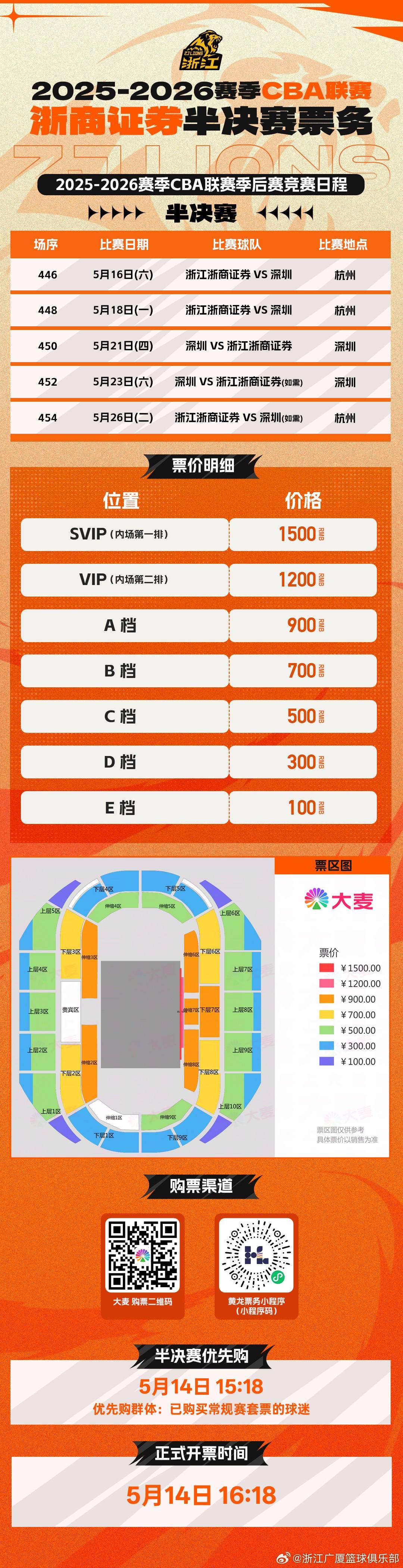 爱游戏体育官方入口-广厦半决赛主场vs深圳票价：最低100元，最高1500元